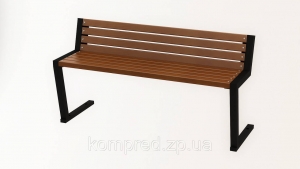 Скамья садово-парковая Женева 1500х500х915мм OL876/2