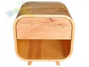 Консольний столик Міднайт (шпон) 500х400х500мм Kompred OL916