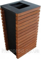 Урна металева Урбан під пакет 420х430х812мм OL509/1