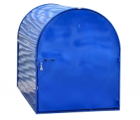 Бокс металевий для скутера 2000х1000х1700мм