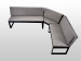 Модульний Диван кутовий 2500mm Kompred OL263/1