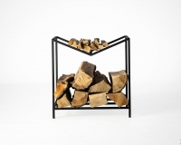 Підставка металева для зберігання дров 400х270х400мм