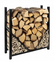 Дровниця з металу в стилі Лофт 900х900х300 ДК12