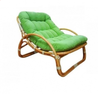 Лаунж-крісло з натурального ротанга для дому, офісу, шоу-руму.