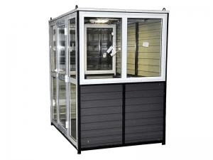 Курительная кабинка с пепельницами и фильтрами для производственных помещений  на шесть человек Kompred OL137