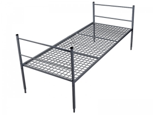 Army metal bed on a grid 2000*800 OL567