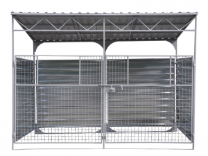 Навіс для двох контейнерів ТБВ