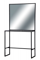 Столик косметичний Kompred без ящика 200x100x35 см Чорний (OL004-1)