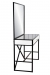 Столик косметичний Kompred 200x100x35 см Чорний (OL004)